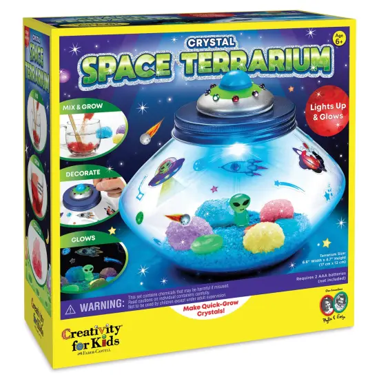 Creativity for Kids Crystal Terrarium Kit - Space {1}