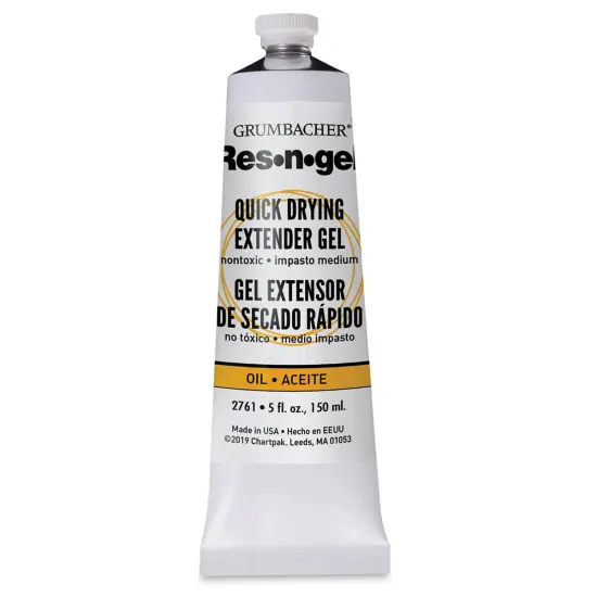 Grumbacher Res-N-Gel Quick Drying Extender Gel- 5 oz tube {1}