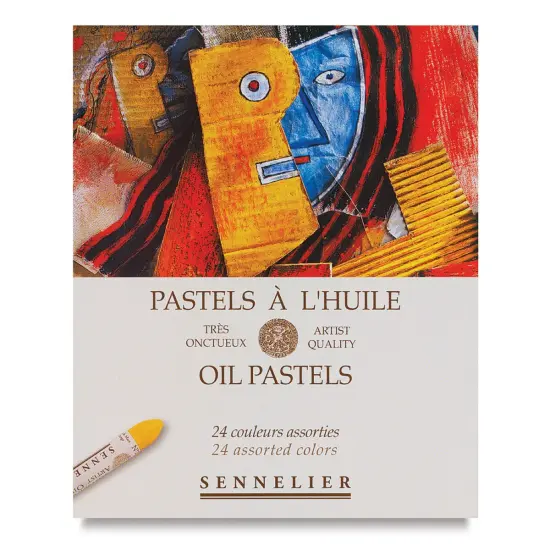Sennelier Oil Pastel Set - Assorted Colors, Set of 24 {1}