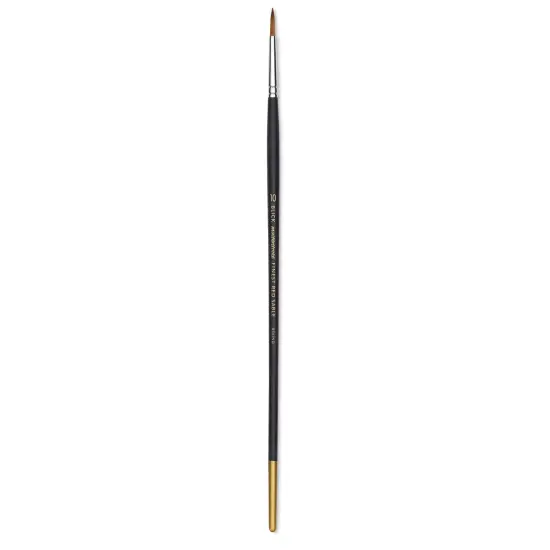 Blick Masterstroke Finest Red Sable Brush - Round, Size 10, Long Handle {1}