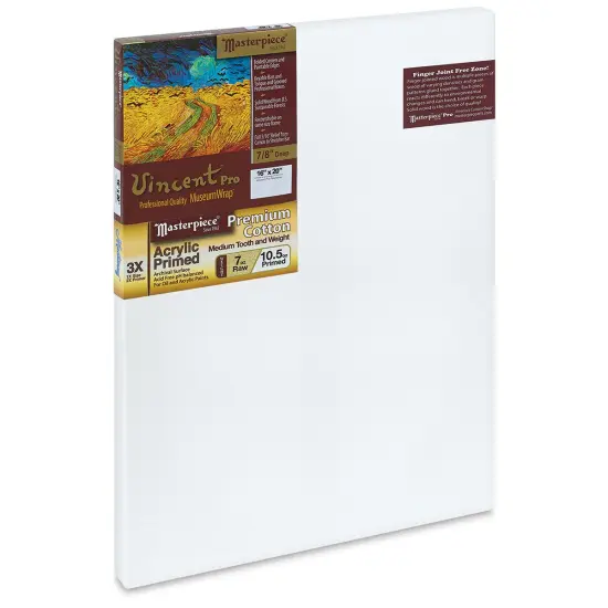 Masterpiece Vincent Pro Monterey 7/8" Profile Cotton Canvas - 16" x 20" {1}