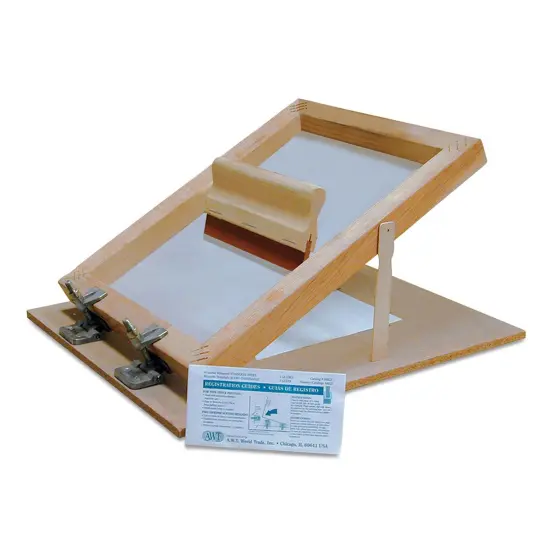 Professional Grade Screen Printing Unit - 14" x 18", Unit with 10" Squeegee {2}