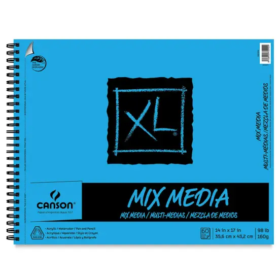 Canson XL Mixed Media Pad - 14" x 17", Landscape, 60 Sheets {2}