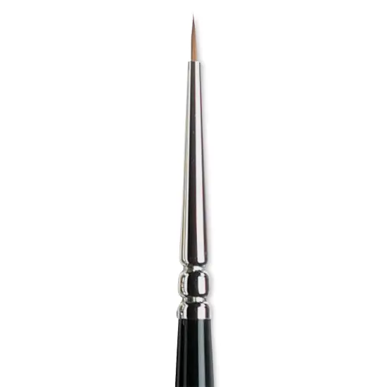 Winsor & Newton Series 7 Kolinsky Sable Brush - Pointed Round, 3/0 {1}