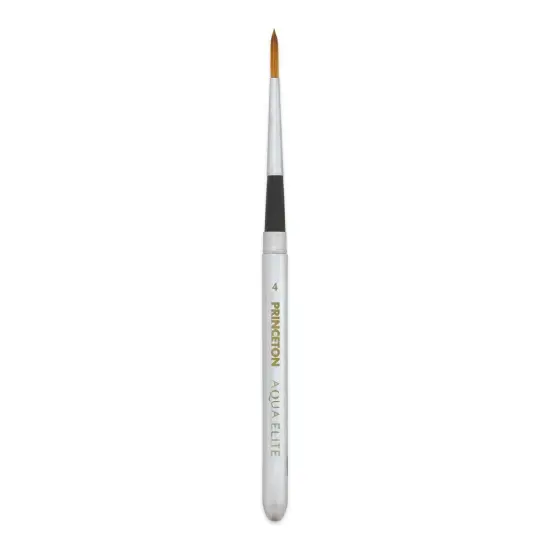 Princeton Aqua Elite Series 4850 Synthetic Brush - Travel Round, Size 4 {1}