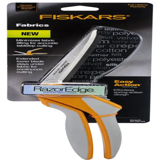 Fiskars RazorEdge Easy Action Fabric Shears 9" {1}