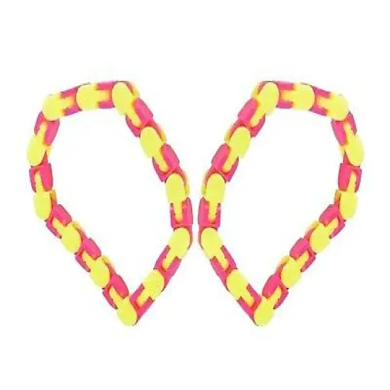 Wacky Tracks Finger Fidget Stress Reliever - Snap and Click ADHD, Sensory toy, SPD, ADD Stress Relief, Party Favor 4 Pack by Big Mo's Toys {2}