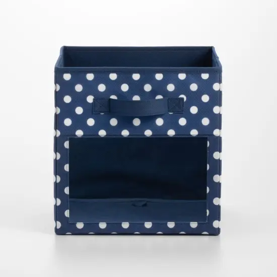 mDesign Kids Fabric Storage Organizer Cube - 4 Pack {2}