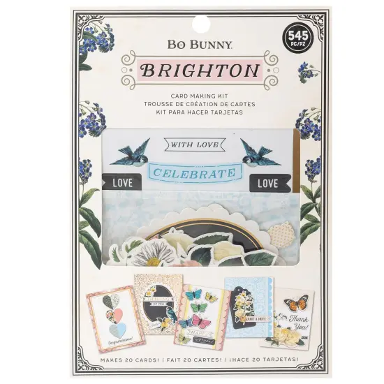 BoBunny Brighton Card Kit-Makes 20 Cards {1}
