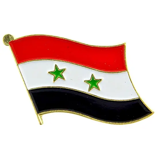 Syria Flag Pin 1" {1}
