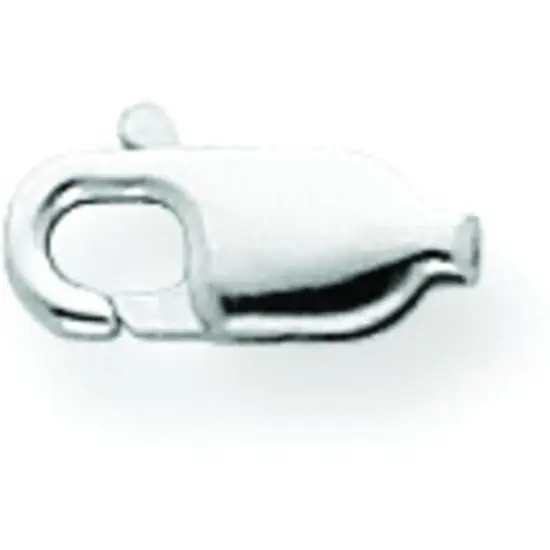 10K White Gold Lobster Clasp (7.00Mm To 10.10Mm) {1}