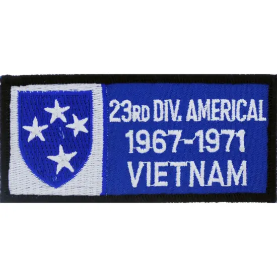 U.S. Army 23rd Infantry Division Vietnam Patch {1}