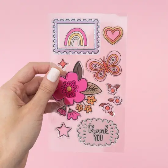 Jen Hadfield Stardust Clear Stamps 9/Pkg {5}