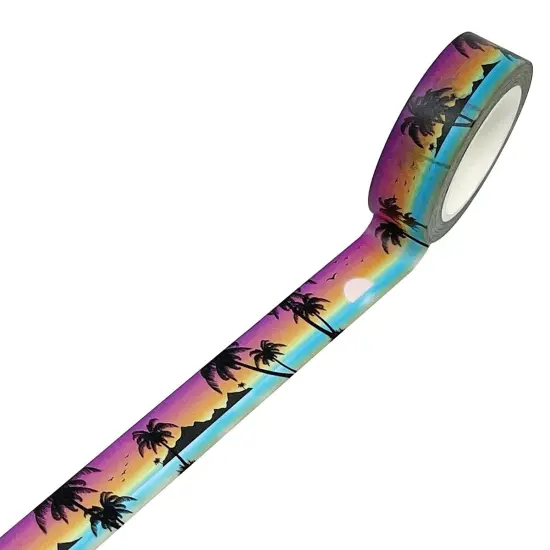 Wrapables Beautiful Scenery Washi Masking Tape Paradise Island {2}