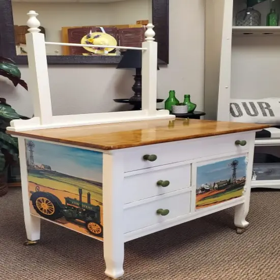 Time to Work (John Deere) - Art paper for Decoupage and Mixed Media {4}