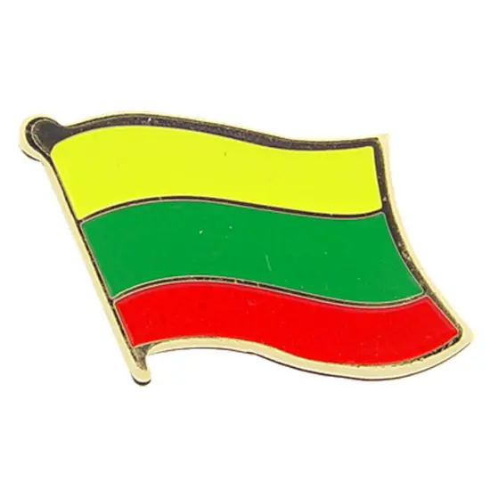 Lithuania Flag Pin 1" {1}
