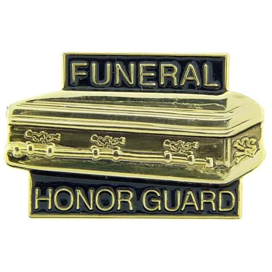 Funeral Honor Guard Pin 1" {1}