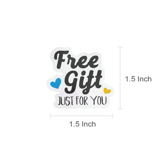 Wrapables Just for You Small Business Thank You Stickers Roll, Sealing Stickers and Labels for Boxes, Envelopes, Bags and Packages (500pcs) {2}