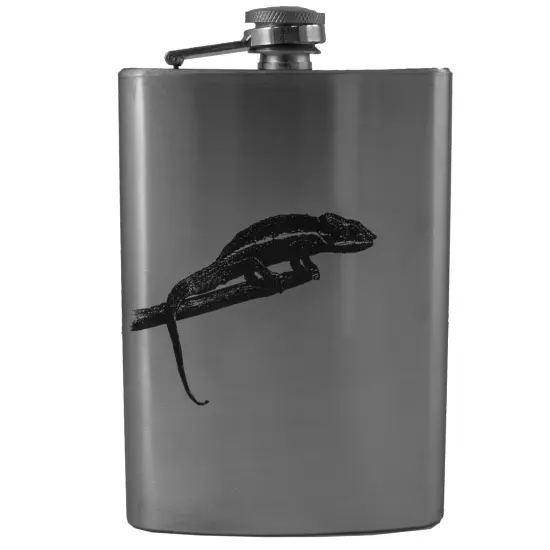 8oz Chameleon Stainless Steel Flask {1}