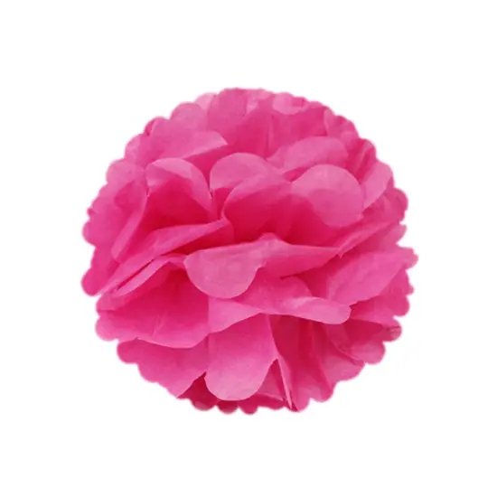 Wrapables Set of 12 Tissue Pom Pom Party Decorations for Weddings, Birthday Parties Baby Showers and Nursery Decor, Lavender/Bright Purple/Hot Pink/Pink {5}