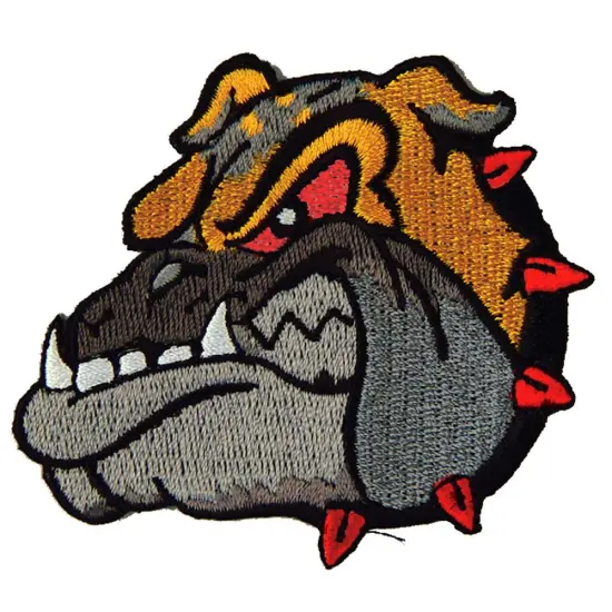Bulldog Face Patch 3 1/8" {1}
