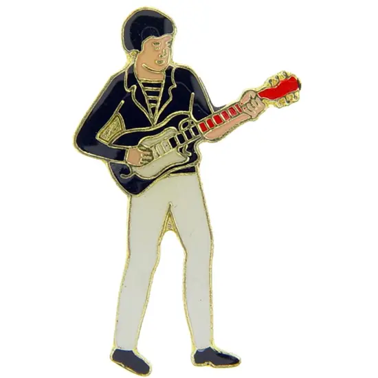Guitar Player Pin 1" {1}