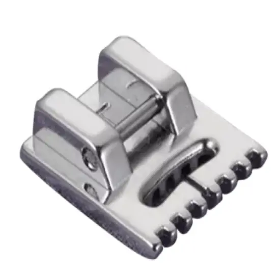 Brother SA179 7mm Pin Tuck Sewing Foot with 7 Grooves Snap On {1}