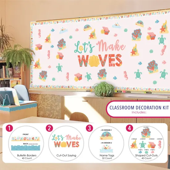 Big Dot of Happiness Ocean Creatures - School Bulletin Board Set - Classroom Decoration Kit {3}