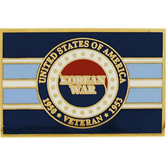 Korean War Veteran Pin 1" {1}