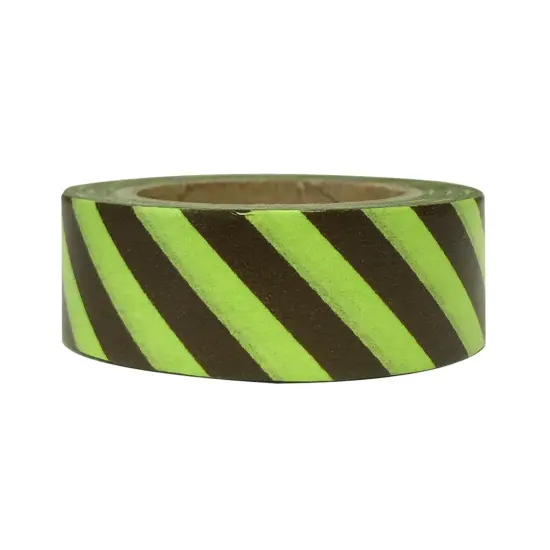 Wrapables&reg; Colorful Washi Masking Tape Green and Brown {1}