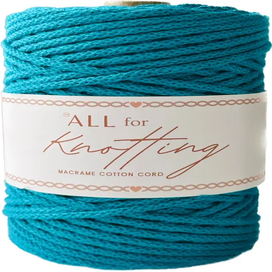 3.5mm Macrame Braided Cord, approx 490ft/163yds ALL FOR KNOTTING Capri {1}