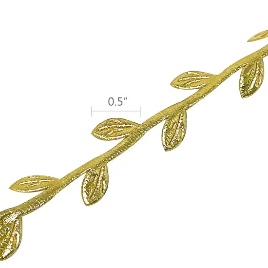 Wrapables Artificial Hanging Plants, Artificial Vines for Home & Party Decor, Wreaths, and DIY Arts & Crafts, 32.8 Feet Gold {3}