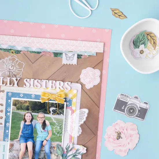 Maggie Holmes Woodland Grove Bow Clips-4/Pkg {6}