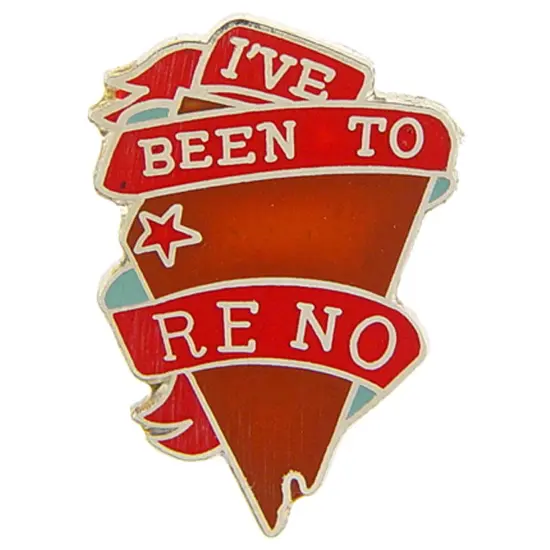 EagleEmblems P01988 PIN-Game,Reno,I've Been (1'') {1}