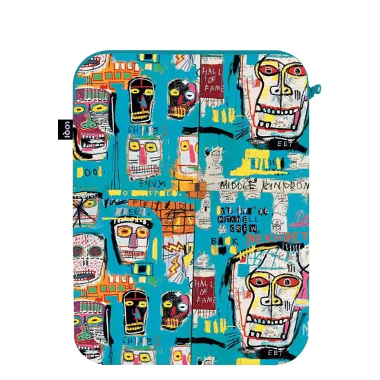 LOQI Museum Jean Michel Basquiat's Skull Laptop Cover {1}