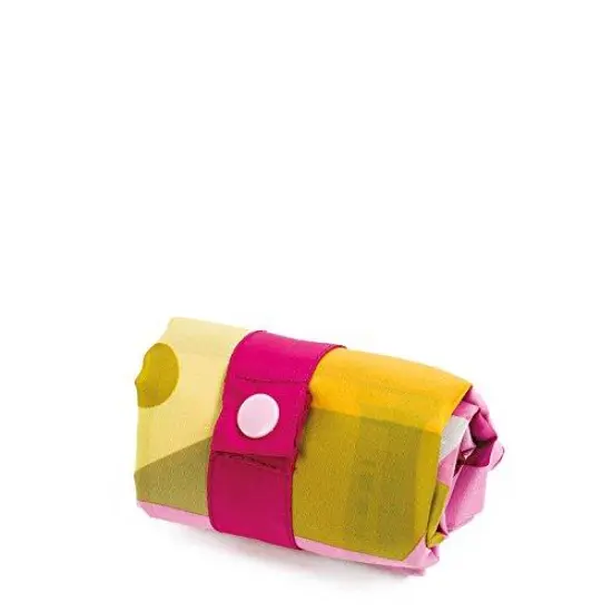 LOQI HEY Studio Paris Reusable Shopping Bag, Pink {3}