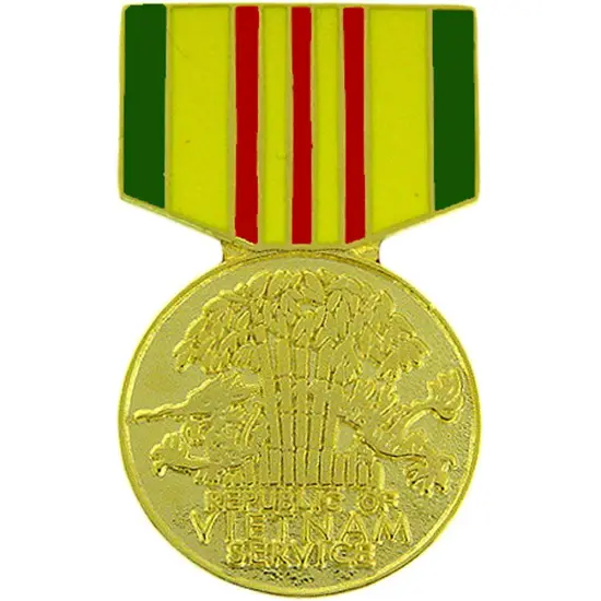 EagleEmblems P14759 PIN-Medal,Viet,SVC. (1-3/16'') {1}
