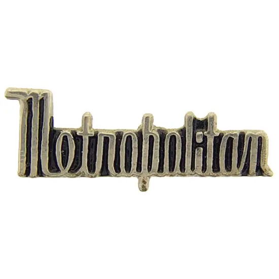Metropolitan Car Emblem Pin (1") {1}