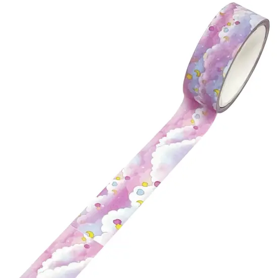 Wrapables Washi Masking Tape Pink Clouds {2}