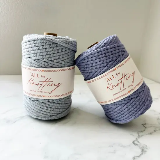 3.5mm Macrame Braided Cord, approx 490ft/163yds ALL FOR KNOTTING Stargazer {1}