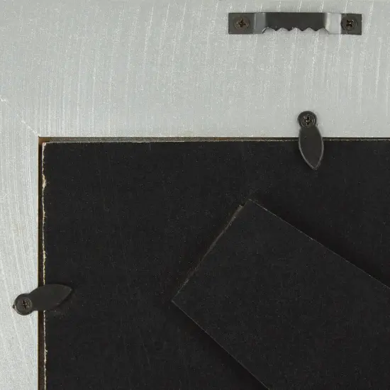 DII 4x6 Antique Silver Rub Farmhouse Picture Frame {5}