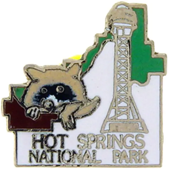 Hot Springs National Park Pin 1" {1}