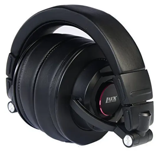 LyxPro Has-30 Closed Back over-Ear Professional Recording Headphones for Studio, DJ & More {5}