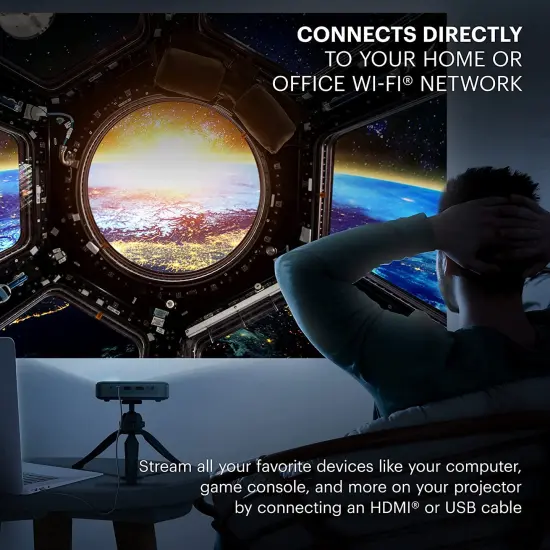 Kodak Luma 400 Portable Pico Smart Projector, 720p Projector with WiFi And Bluetooth {4}