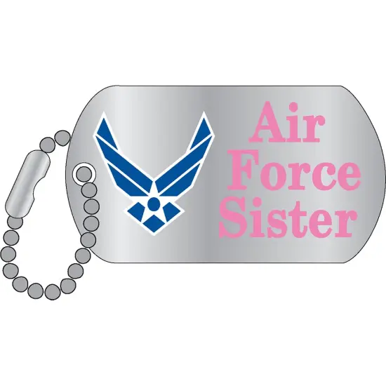 Eagle Emblems Pin-Usaf Emblem, Sister (1-1/4") {1}