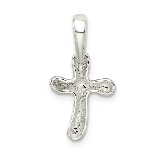 Sterling Silver Cross Charm Jewerly 23mm x 12mm {3}