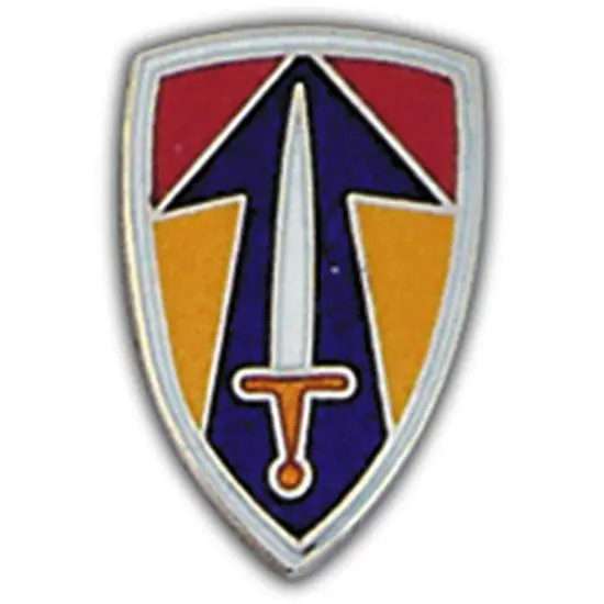 EagleEmblems P14665 PIN-Army,002ND Field FRC. (1'') {1}