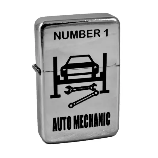 Lighter - Number 1 Auto Mechanic High Polish Chrome {1}