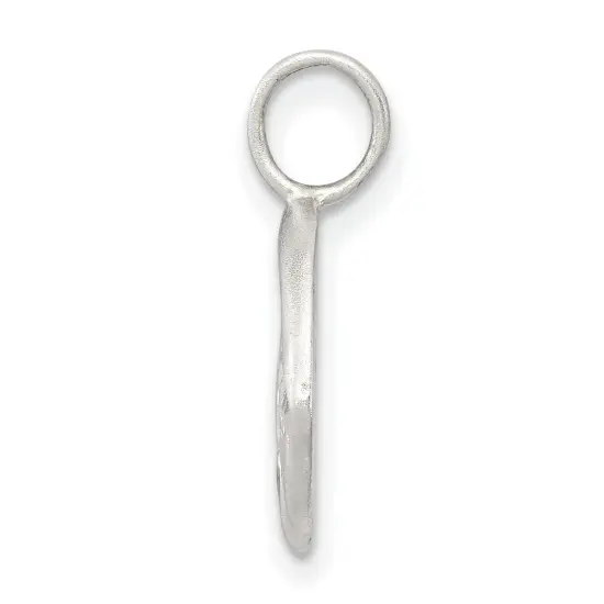 Sterling Silver Claddagh Charm Pendant Irish Jewelry 19mm x 14mm {4}