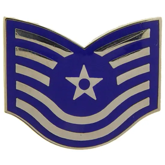 EagleEmblems P15079 Rank-USAF,E6,TECH SGT (1'') {1}